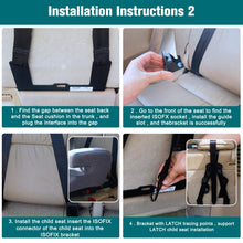 Load image into Gallery viewer, Extended Universal ISOFIX Children Seat Interface, ZL-2049 Extended