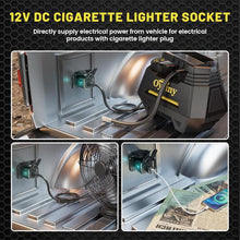Load image into Gallery viewer, 7 Pin to 12V Truck Cigarette Lighter Power Adapter with LED Circuit Tester