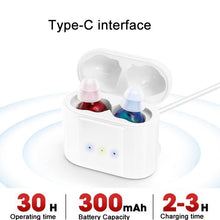 Load image into Gallery viewer, GM-915 Type-C Port CIC Hearing Aids Rechargeable Invisible Sound Amplifier