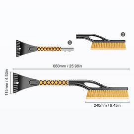 SUITU Removable Snowproof Shovel Sweeping Snow Brush, ST-3910, ST-3909, ST-3908