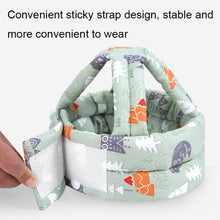 Load image into Gallery viewer, Baby Breathable Anti-fall Head Protective Cap Baby Protective Cap Toddler Bumper Cap, Spec:, Starfish, Pink Forest, Green Forest, Gray Forest, Pink Forest Antlers, Green Forest Antlers, Gray Forest Antlers, Starfish Antlers, Gray Cloud, Gray Star      ...