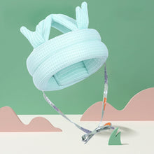 Load image into Gallery viewer, Baby Breathable Anti-fall Head Protective Cap Baby Protective Cap Toddler Bumper Cap, Spec:, Starfish, Pink Forest, Green Forest, Gray Forest, Pink Forest Antlers, Green Forest Antlers, Gray Forest Antlers, Starfish Antlers, Gray Cloud, Gray Star      ...