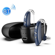 Load image into Gallery viewer, GM-301 Hearing Aid Rechargeable Sound Amplifier,Spec:, Bluetooth Model Skin Color, Bluetooth Model Blue, Without Bluetooth Blue, Without Bluetooth Skin Color, Without Bluetooth Black, With Charging Pod Blue+White, With Charging Pod Blue+Black          ...