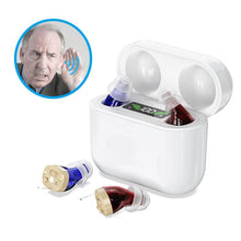 Load image into Gallery viewer, GM-912 Digital Hearing Aid Sound Amplifier With Digital Display Charging Compartment