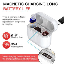 Load image into Gallery viewer, GM-912 Digital Hearing Aid Sound Amplifier With Digital Display Charging Compartment