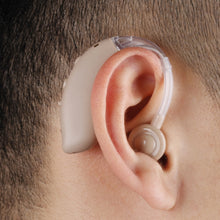 Load image into Gallery viewer, GM-105 Smart Noise Cancelling Ear-hook Rechargeable Elderly Sound Collector, Spec:, EU Plug(Skin Color), US Pulg(Skin Color), EU Plug(Blue), US Pulg(Blue)