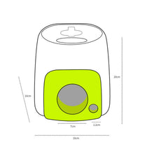 Load image into Gallery viewer, AFP Tennis Food Reward Machine Leaky Feeder Dog Smart Feeding Machine Toy, Green+1 Ball