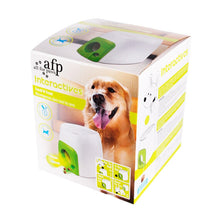 Load image into Gallery viewer, AFP Tennis Food Reward Machine Leaky Feeder Dog Smart Feeding Machine Toy, Green+1 Ball