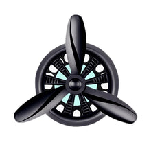Load image into Gallery viewer, Car Air Outlet Perfume Aromatherapy Swivel Fan, Black Without Light, Silver Without Light, Red Without Light