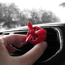Load image into Gallery viewer, Car Air Outlet Perfume Aromatherapy Swivel Fan, Black Without Light, Silver Without Light, Red Without Light