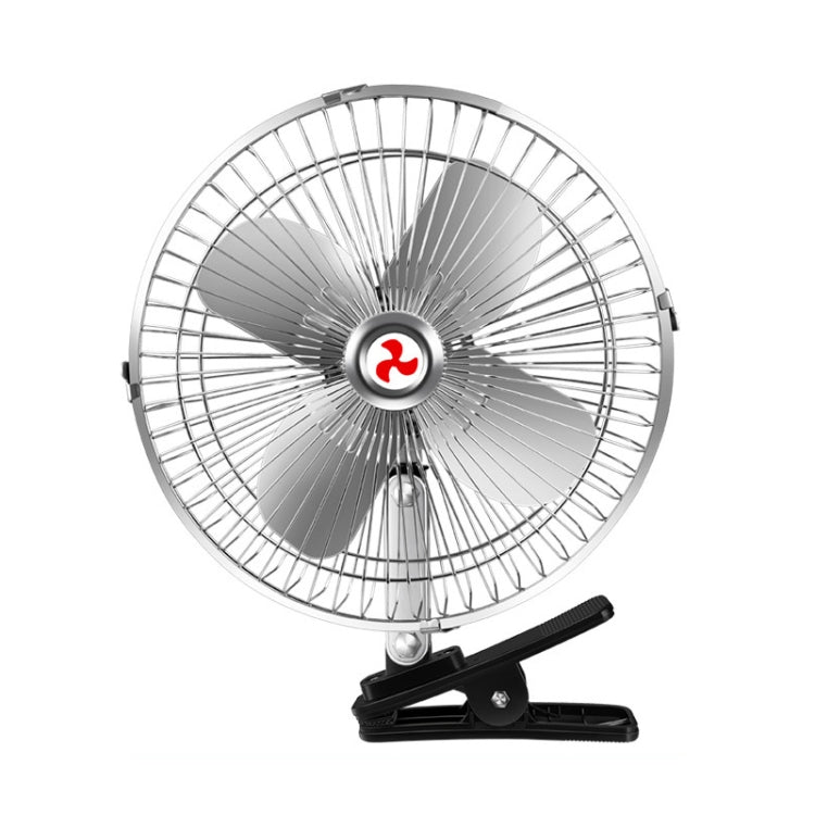 Car Powerful Fixing Clip Cooling High Wind Power Electric Fan, Specification:, 10 inch Metal 12V, 10 inch Metal 24V, 8 inch Black 12V, 8 inch Black 24V, 8 inch Metal 12V, 8 inch Metal 24V, 10 inch Black 12V, 10 inch Black 24V, 6 inch Black 12V         ...