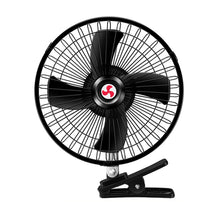 Load image into Gallery viewer, Car Powerful Fixing Clip Cooling High Wind Power Electric Fan, Specification:, 10 inch Metal 12V, 10 inch Metal 24V, 8 inch Black 12V, 8 inch Black 24V, 8 inch Metal 12V, 8 inch Metal 24V, 10 inch Black 12V, 10 inch Black 24V, 6 inch Black 12V         ...