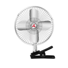 Load image into Gallery viewer, Car Powerful Fixing Clip Cooling High Wind Power Electric Fan, Specification:, 10 inch Metal 12V, 10 inch Metal 24V, 8 inch Black 12V, 8 inch Black 24V, 8 inch Metal 12V, 8 inch Metal 24V, 10 inch Black 12V, 10 inch Black 24V, 6 inch Black 12V         ...
