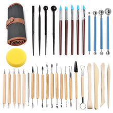 Load image into Gallery viewer, Pottery Clay Carving Knife Tools Clay Sculpting Tools Set, 36 PCS/Set