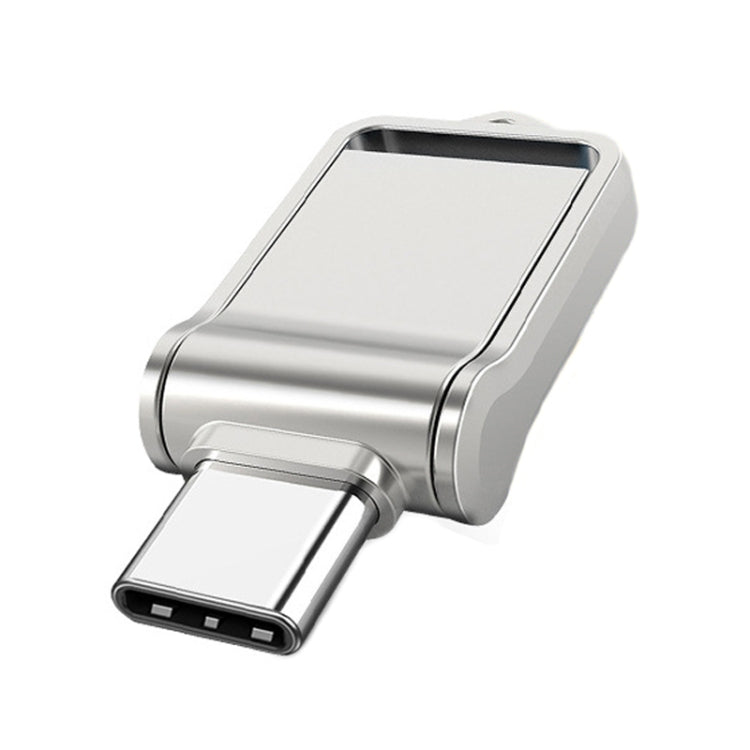 USB 2.0 + Type-C/USB-C High Speed ??Mini Computer and Phone Dual-purpose Rotary U Disk, Type-C2.0 16GB, Type-C2.0 32GB, Type-C2.0 64GB, Type-C2.0 128GB