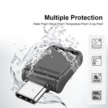 Load image into Gallery viewer, USB 2.0 + Type-C/USB-C High Speed ??Mini Computer and Phone Dual-purpose Rotary U Disk, Type-C2.0 16GB, Type-C2.0 32GB, Type-C2.0 64GB, Type-C2.0 128GB