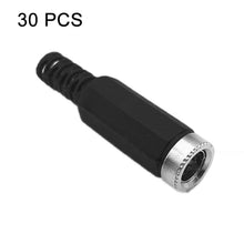 Load image into Gallery viewer, 30 PCS Assembled Solder Wire DC Female Head, DC 2.1mm, DC 2.5mm