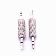 Load image into Gallery viewer, 3pcs Metal 3.5mm Audio Male To Male Straight Through Adaptor