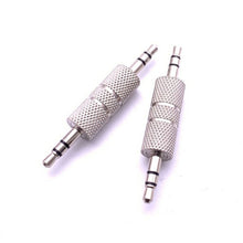 Load image into Gallery viewer, 3pcs Metal 3.5mm Audio Male To Male Straight Through Adaptor