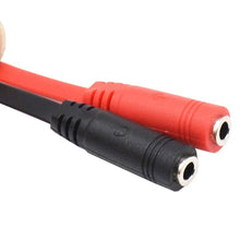 Load image into Gallery viewer, 10 PCS Y-1001 20cm 3.5mm Car Audio Computer Headset Microphone 2 In 1 Adapter Cable, Y-1001