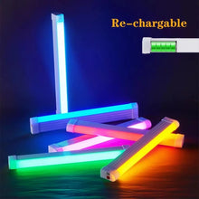 Load image into Gallery viewer, Handheld Light Stick Ambient Light Rechargeable Emergency Light Tube Live Fill Light, 17cm, 32cm