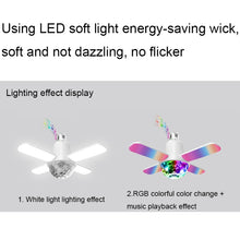 Load image into Gallery viewer, LY-002 24W Mini Bluetooth RGB Light Effect Foldable Music Light, Magic Light, Starry Light