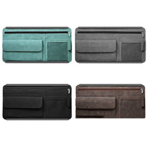 Load image into Gallery viewer, DE RAN FU Car Shade Glasses Box Storage Bag Car Flip Fur Glue Box Zipper Card Bag, 8018 Blue, 8018 Black, 8018 Brown, 8018 Grey