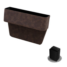 Load image into Gallery viewer, DE RAN FU Car Seat Storage Box Cup Holder Fur Citrine Phone Sundry Storage Box, 6030 Blue, 6030 Black, 6030 Grey, 6030 Brown