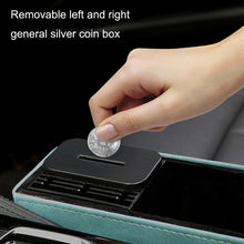 Load image into Gallery viewer, DE RAN FU Car Seat Storage Box Cup Holder Fur Citrine Phone Sundry Storage Box, 6030 Blue, 6030 Black, 6030 Grey, 6030 Brown