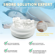 Load image into Gallery viewer, Dental Tray Adjustable Bite Sleep Aid Anti-Snoring Teeth Whitening Sports Braces, Dental Tray