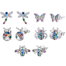 Load image into Gallery viewer, Insect Series Earrings 925 Silver Earrings, Style:, BSE514, BSE515, BSE559, BSE560, BSE561