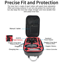 Load image into Gallery viewer, For DJI Avata Carbon Fiber Backpack Shockproof And Waterproof Bag, For DJI Avata Carbon Fiber Backpack
