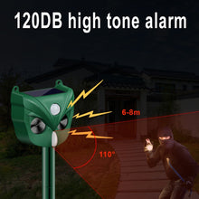 Load image into Gallery viewer, RC546 Outdoor Smart Solar Animal Ultrasonic Repellers, RC546