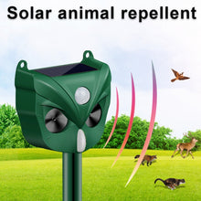 Load image into Gallery viewer, RC546 Outdoor Smart Solar Animal Ultrasonic Repellers, RC546