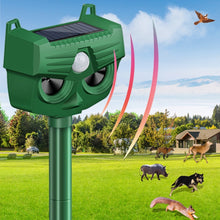 Load image into Gallery viewer, RC-543 Outdoor Solar Dog Repellent Infrared Ultrasonic Animal Bird Repellers, RC-543