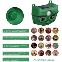 Load image into Gallery viewer, RC-543 Outdoor Solar Dog Repellent Infrared Ultrasonic Animal Bird Repellers, RC-543