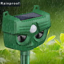 Load image into Gallery viewer, RC-543 Outdoor Solar Dog Repellent Infrared Ultrasonic Animal Bird Repellers, RC-543