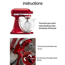 Load image into Gallery viewer, Stainless Steel Accessories, For KitchenAid  6QT Mixer Head, For KitchenAid 5QT Mixer Head, For KitchenAid Stand Mixer 5QT  Whip Whisk, For Kitchenaid Stand Mixer 5QT Dough Hook, For KitchenAid Stand Mixer 6QT Whip Whisk                                ...