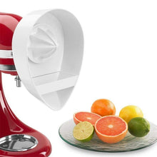 Load image into Gallery viewer, 4-Piece Citrus Juicer Attachment Set for KitchenAid Stand Mixers Includes Reamer, Pulp Filter Basket &amp; Base, For KitchenAid 4.5QT/5QT