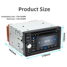 Load image into Gallery viewer, 6.2 inch Bluetooth AUX Mobile Phone Interconnection USB Interface Car DVD