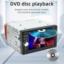 Load image into Gallery viewer, 6.2 inch Bluetooth AUX Mobile Phone Interconnection USB Interface Car DVD