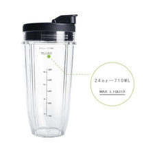 Load image into Gallery viewer, For Nutri Ninja Auto IQ Series Blenders 710ML(24oz) Measuring Scale Cup Mug, Cup Mug