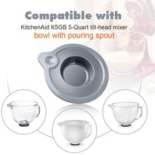 Load image into Gallery viewer, KA-T5 For KitchenAid K5GB 5QT Tilt Head Stand Mixer Glass Bowl Seal Lid, Glass Bowl Seal Lid