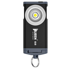 Load image into Gallery viewer, WUBEN G2 Strong Light LED Flashlight USB Outdoor Campers And Household Super Bright Key Chain Light, WUBEN G2 Green, WUBEN G2 Blue, WUBEN G2 Black
