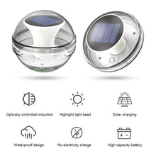 Load image into Gallery viewer, Solar Water Floating Lights Patio Pool Floating Landscape Decorative Lights, Three Light Mode
