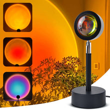 Load image into Gallery viewer, Sunset Background Remote Control RGB Floor Ambient Projection Light, Bluetooth APP