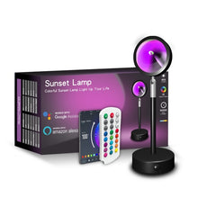 Load image into Gallery viewer, Sunset Background Remote Control RGB Floor Ambient Projection Light, Bluetooth APP