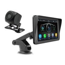 Load image into Gallery viewer, 7 inch AHD Wireless CarPlay Car MP5 Player, Support Mobile Phone Interconnection, B5300 With Camera