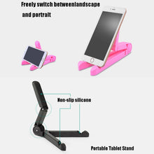 Load image into Gallery viewer, 54356 Multifunctional Desktop Universal Foldable Triangular Phone Holder