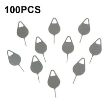 Load image into Gallery viewer, 100 PCS Universal Thickened and Hardened Steel Phone Card Removal Pin, 100 PCS Style 1, 100 PCS Style 2, 100 PCS Style 3, 100 PCS Style 4